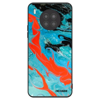 Szilikon tok erre a típusra Huawei Nova 8i - Blue Magma