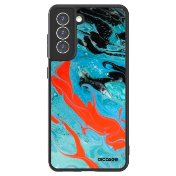 Picasee ULTIMATE CASE Samsung Galaxy S21 FE 5G - készülékre - Blue Magma