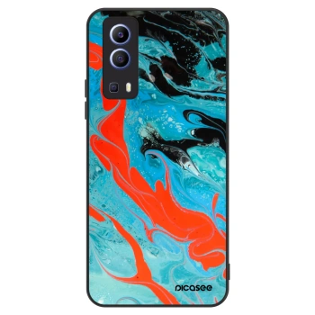 Szilikon tok erre a típusra Vivo Y52 5G - Blue Magma