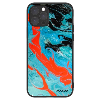 Picasee ULTIMATE CASE MagSafe Apple iPhone 12 Pro - készülékre - Blue Magma