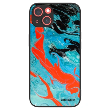 Picasee ULTIMATE CASE MagSafe Apple iPhone 13 - készülékre - Blue Magma