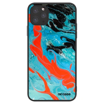 Picasee ULTIMATE CASE MagSafe Apple iPhone 11 Pro Max - készülékre - Blue Magma