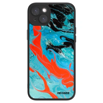 Picasee ULTIMATE CASE Apple iPhone 15 Plus - készülékre - Blue Magma
