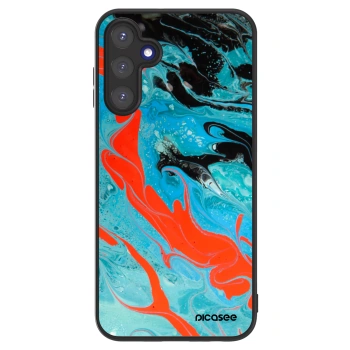 Picasee ULTIMATE CASE Samsung Galaxy A15 A155F 4G - készülékre - Blue Magma