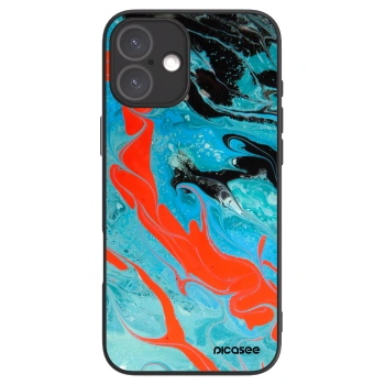 Picasee ULTIMATE CASE Apple iPhone 16 Plus - készülékre - Blue Magma