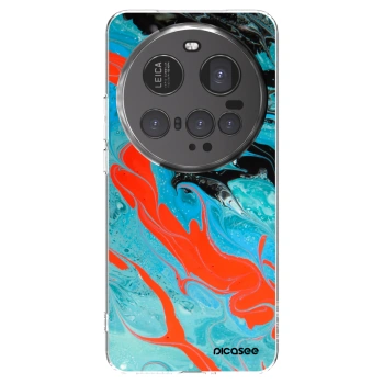 Picasee átlátszó szilikon tok az alábbi mobiltelefonokra Xiaomi 15 Ultra - Blue Magma