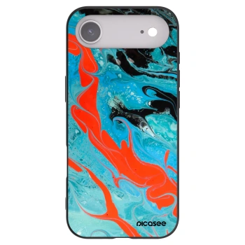 Picasee fekete szilikon tok az alábbi mobiltelefonokra Apple iPhone Air - Blue Magma