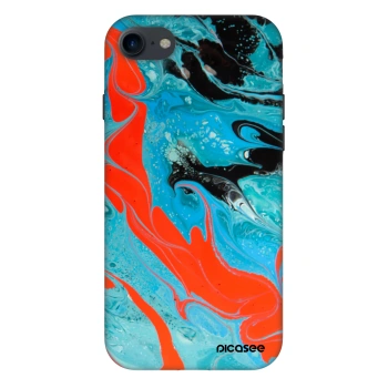 Szilikon tok erre a típusra Apple iPhone 7 - Blue Magma
