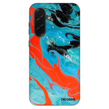 Szilikon tok erre a típusra Samsung Galaxy A36 5G - Blue Magma