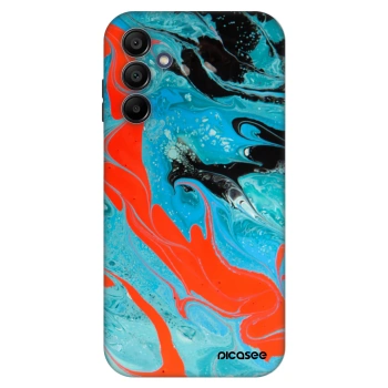 Szilikon tok erre a típusra Samsung Galaxy A15 A155F 4G - Blue Magma