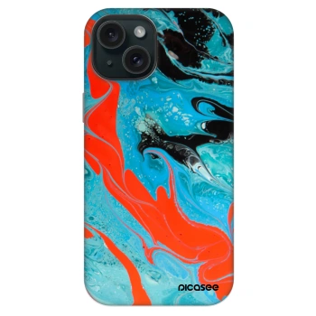 Szilikon tok erre a típusra Apple iPhone 14 - Blue Magma