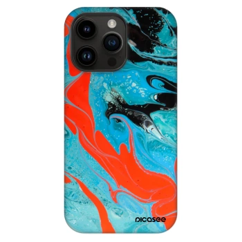 Szilikon tok erre a típusra Apple iPhone 14 Pro Max - Blue Magma