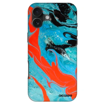 Szilikon tok erre a típusra Apple iPhone 16 Plus - Blue Magma