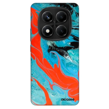 Szilikon tok erre a típusra Xiaomi Redmi Note 14 Pro 4G - Blue Magma