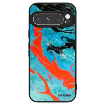 Szilikon tok erre a típusra Google Pixel 9 Pro XL - Blue Magma