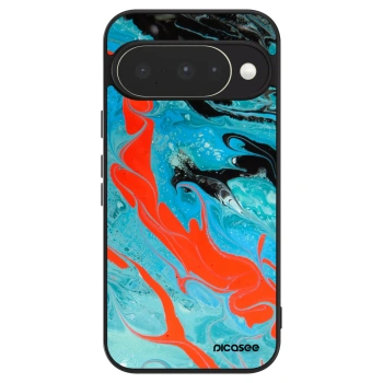 Szilikon tok erre a típusra Google Pixel 10 - Blue Magma