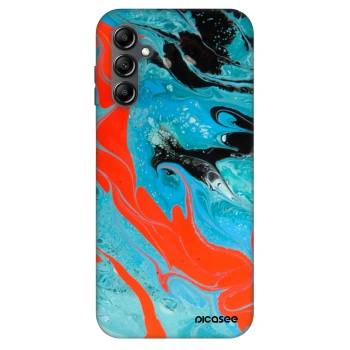 Szilikon tok erre a típusra Samsung Galaxy A16 4G - Blue Magma