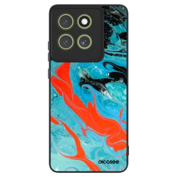 Szilikon tok erre a típusra Motorola Moto G86 Power 5G - Blue Magma