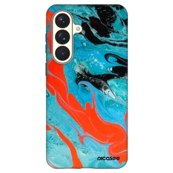 Szilikon tok erre a típusra Samsung Galaxy S26+ - Blue Magma