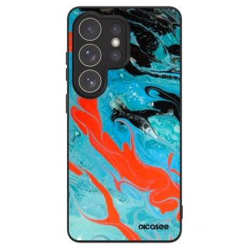 Szilikon tok erre a típusra Samsung Galaxy S26 Ultra - Blue Magma