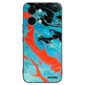 Picasee fekete szilikon tok az alábbi mobiltelefonokra Xiaomi Poco X8 Pro Max - Blue Magma