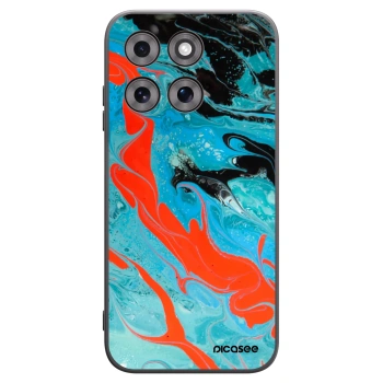 Picasee fekete szilikon tok az alábbi mobiltelefonokra Motorola Moto G77 - Blue Magma