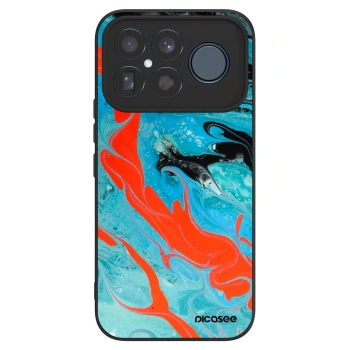 Szilikon tok erre a típusra Xiaomi Poco F8 Ultra - Blue Magma