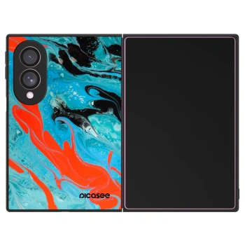 Szilikon tok erre a típusra Samsung Galaxy Z Fold8 5G - Blue Magma