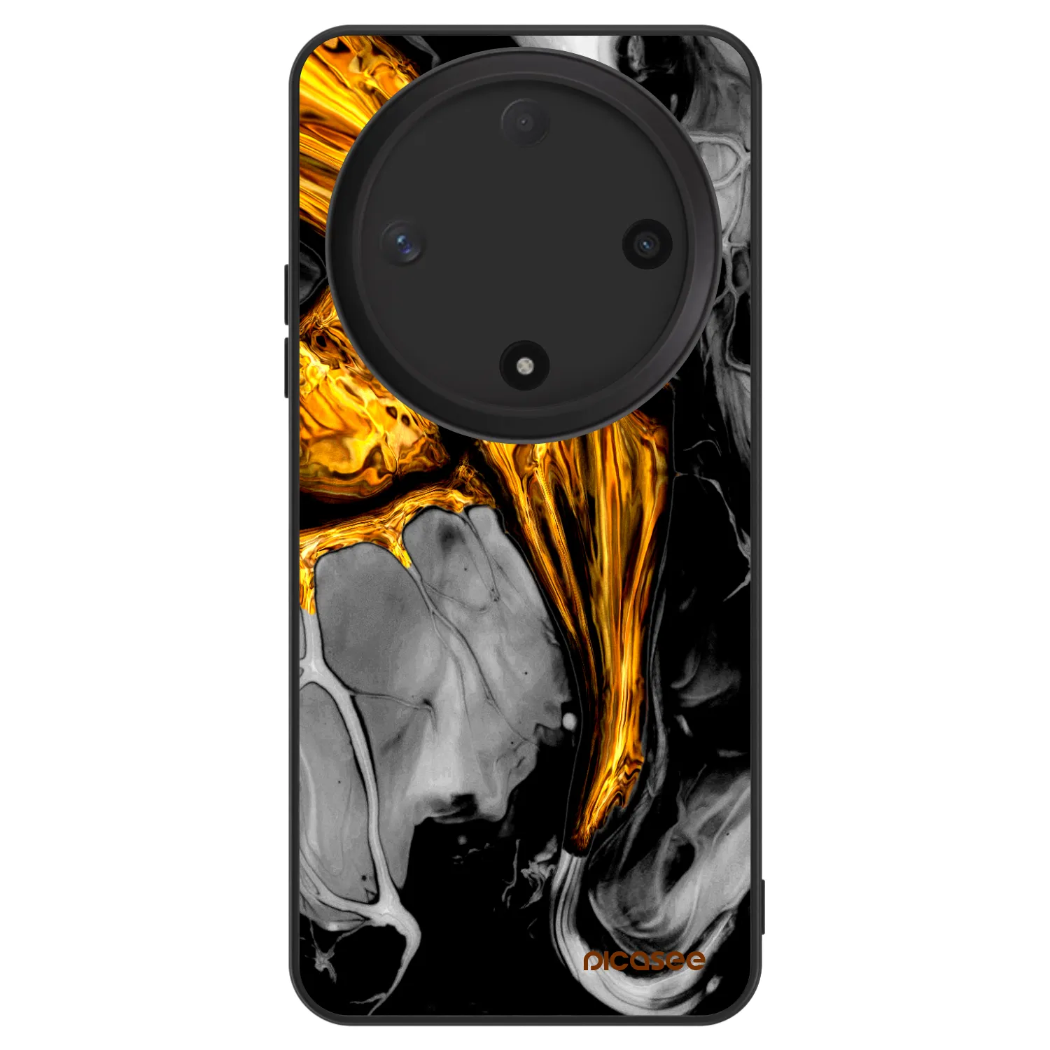 Picasee ULTIMATE CASE Honor Magic6 Lite 5G - készülékre - Black Gold