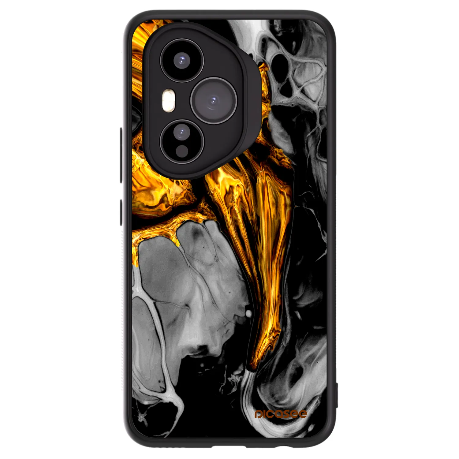 Picasee ULTIMATE CASE Honor 400 Pro 5G - készülékre - Black Gold