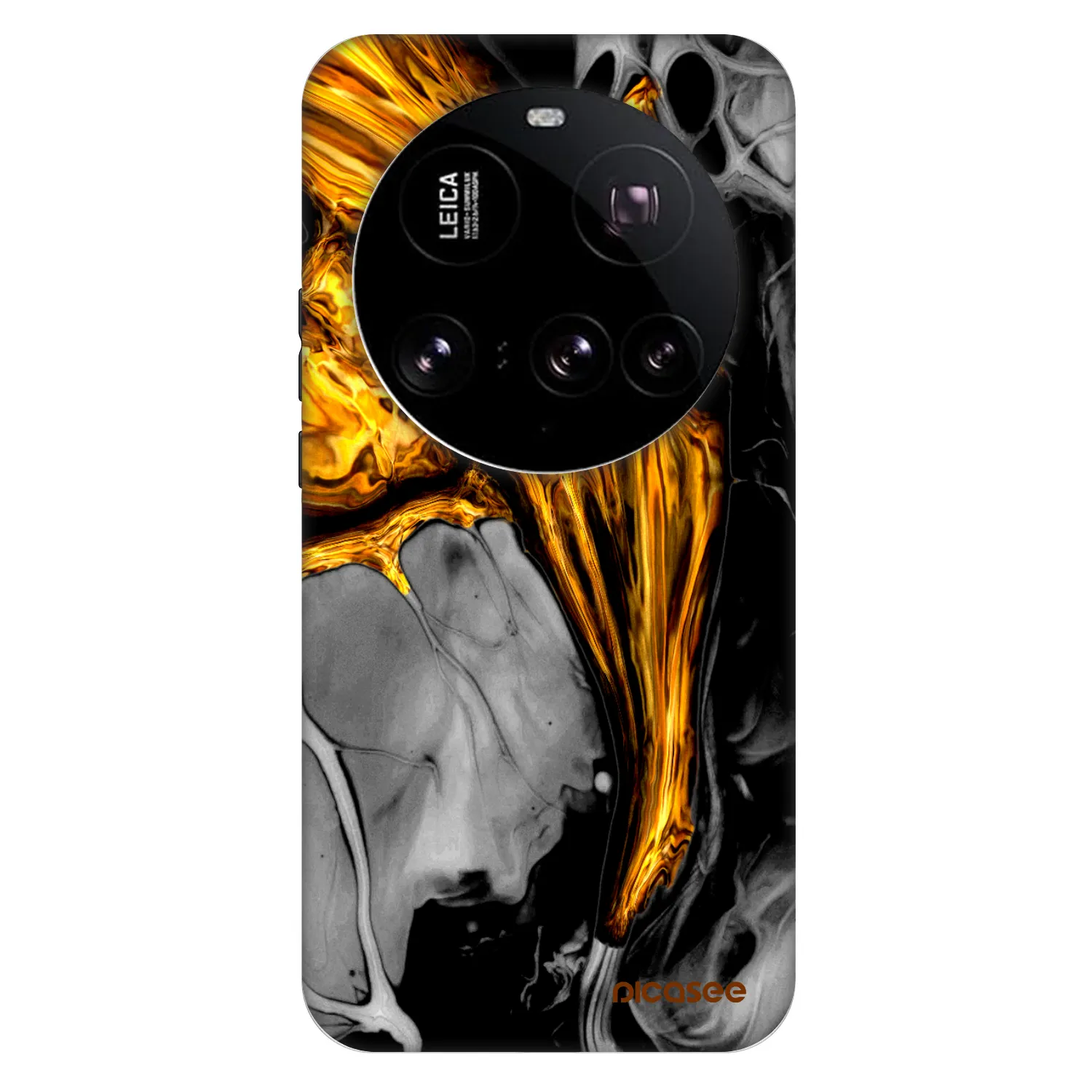 Picasee Fashion Case Xiaomi 15 Ultra - Black Gold