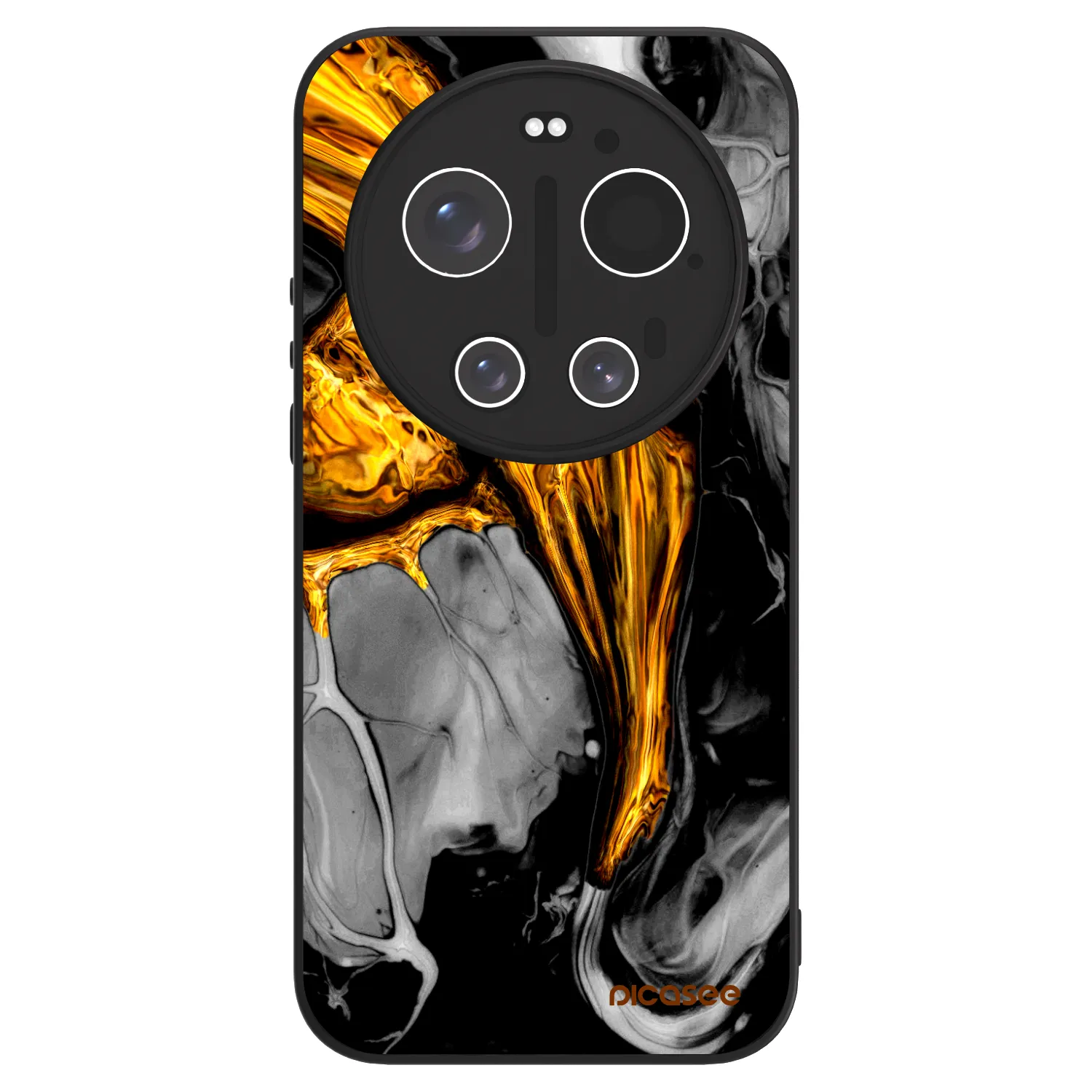 Picasee ULTIMATE CASE Xiaomi 17 Ultra - készülékre - Black Gold