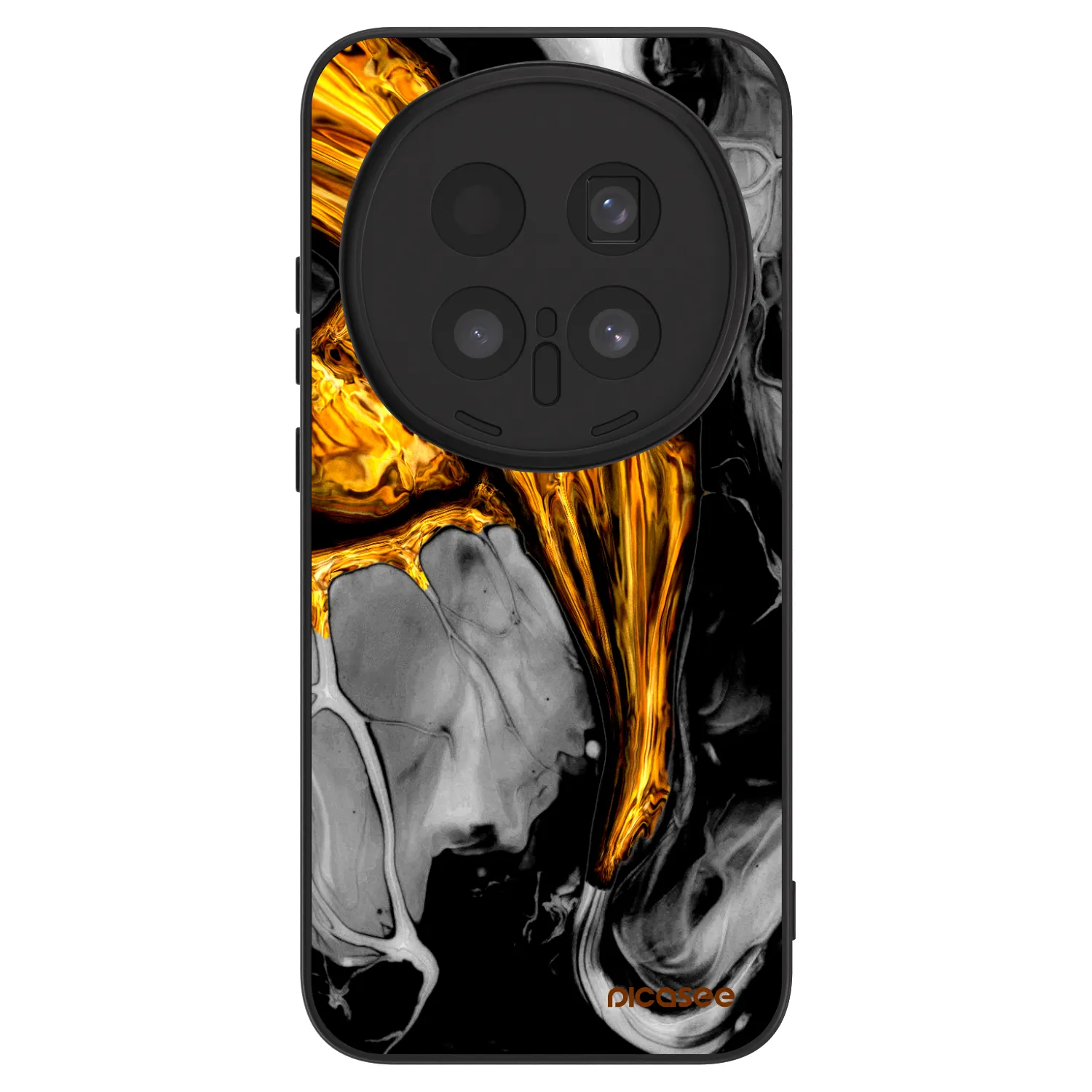 Picasee ULTIMATE CASE Honor Magic8 Pro 5G - készülékre - Black Gold