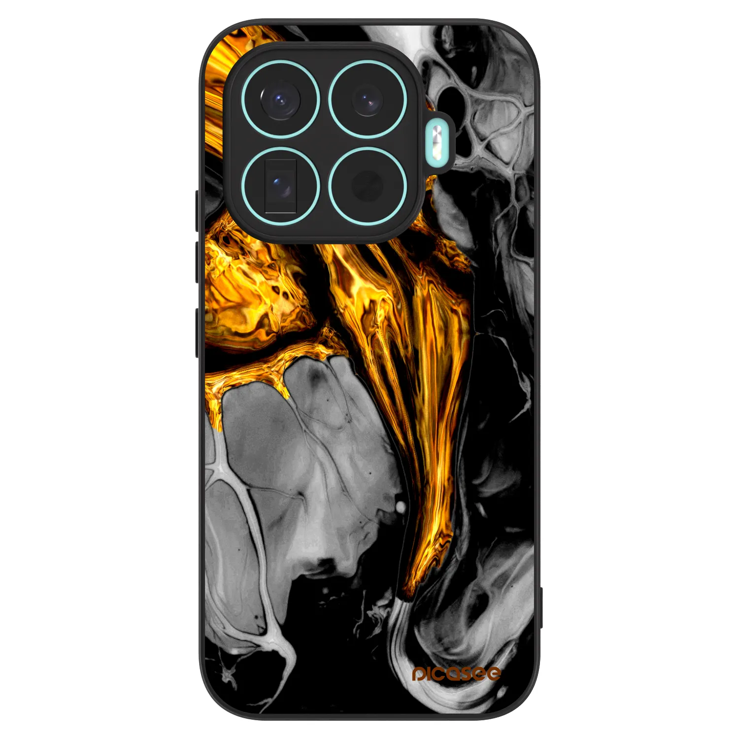 Picasee ULTIMATE CASE Xiaomi 17T - készülékre - Black Gold