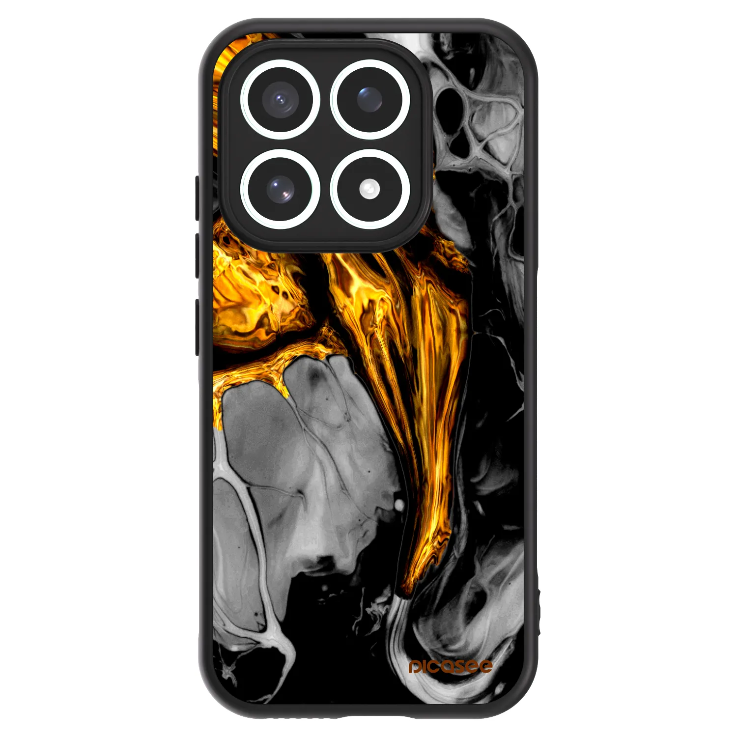 Picasee ULTIMATE CASE PowerShare Xiaomi 17 - készülékre - Black Gold