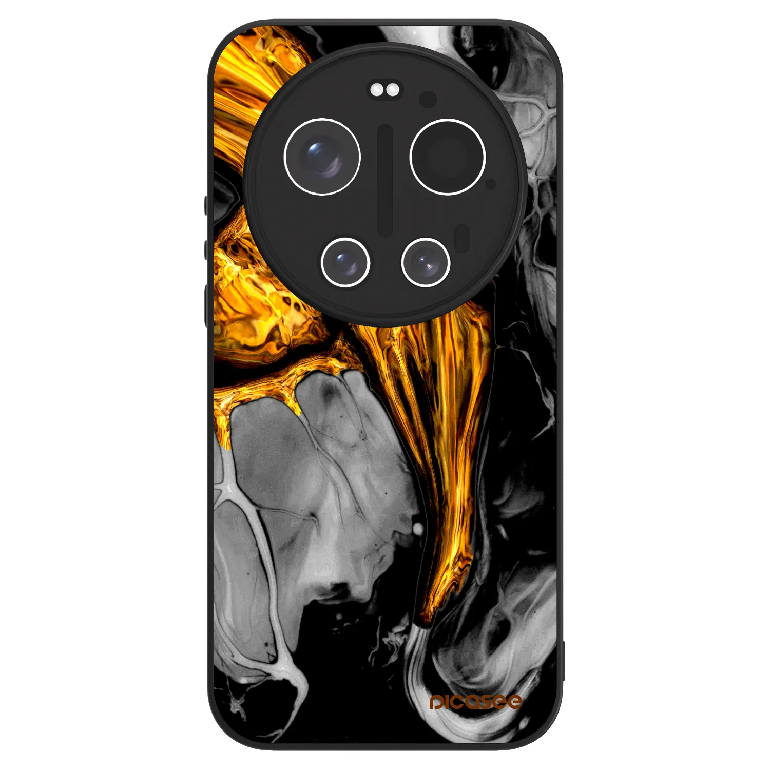 Picasee ULTIMATE CASE PowerShare Xiaomi 17 Ultra - készülékre - Black Gold
