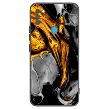 Tok az alábbi mobiltelefonokra Samsung Galaxy M11 - Black Gold