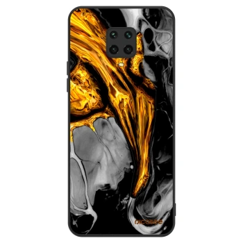 Szilikon tok erre a típusra Xiaomi Redmi Note 9 Pro - Black Gold