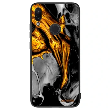 Szilikon tok erre a típusra Xiaomi Redmi Note 7 - Black Gold