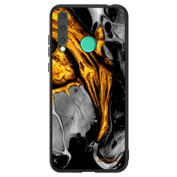 Szilikon tok erre a típusra Honor 20 Lite - Black Gold