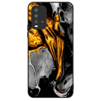 Szilikon tok erre a típusra Xiaomi Redmi 9T - Black Gold