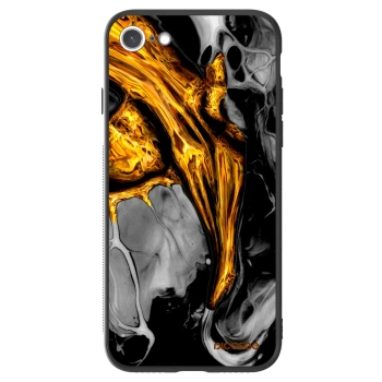 Picasee ULTIMATE CASE Apple iPhone 8 - készülékre - Black Gold