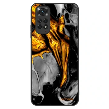 Szilikon tok erre a típusra Xiaomi Redmi Note 11S 4G - Black Gold