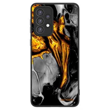 Picasee ULTIMATE CASE Samsung Galaxy A33 5G A336 - készülékre - Black Gold