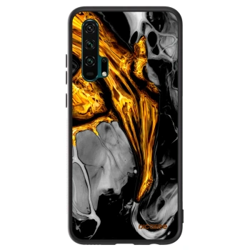 Szilikon tok erre a típusra Honor 20 Pro - Black Gold