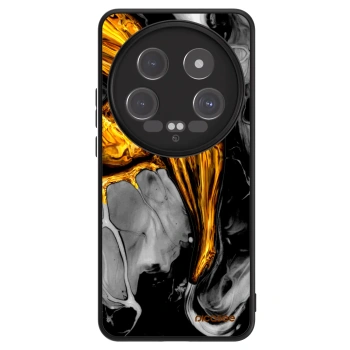 Szilikon tok erre a típusra Xiaomi 14 Ultra - Black Gold