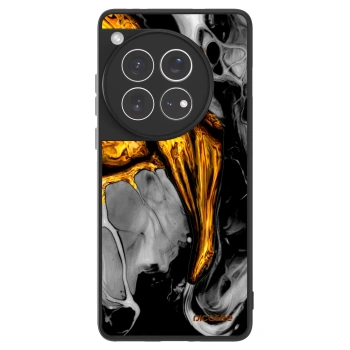 Picasee ULTIMATE CASE OnePlus 12 5G - készülékre - Black Gold