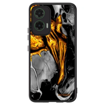Szilikon tok erre a típusra Motorola Moto G35 5G - Black Gold