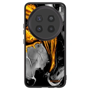 Szilikon tok erre a típusra Vivo X200 Pro - Black Gold