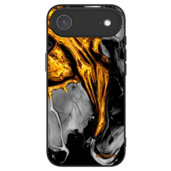 Picasee ULTIMATE CASE Apple iPhone Air - készülékre - Black Gold